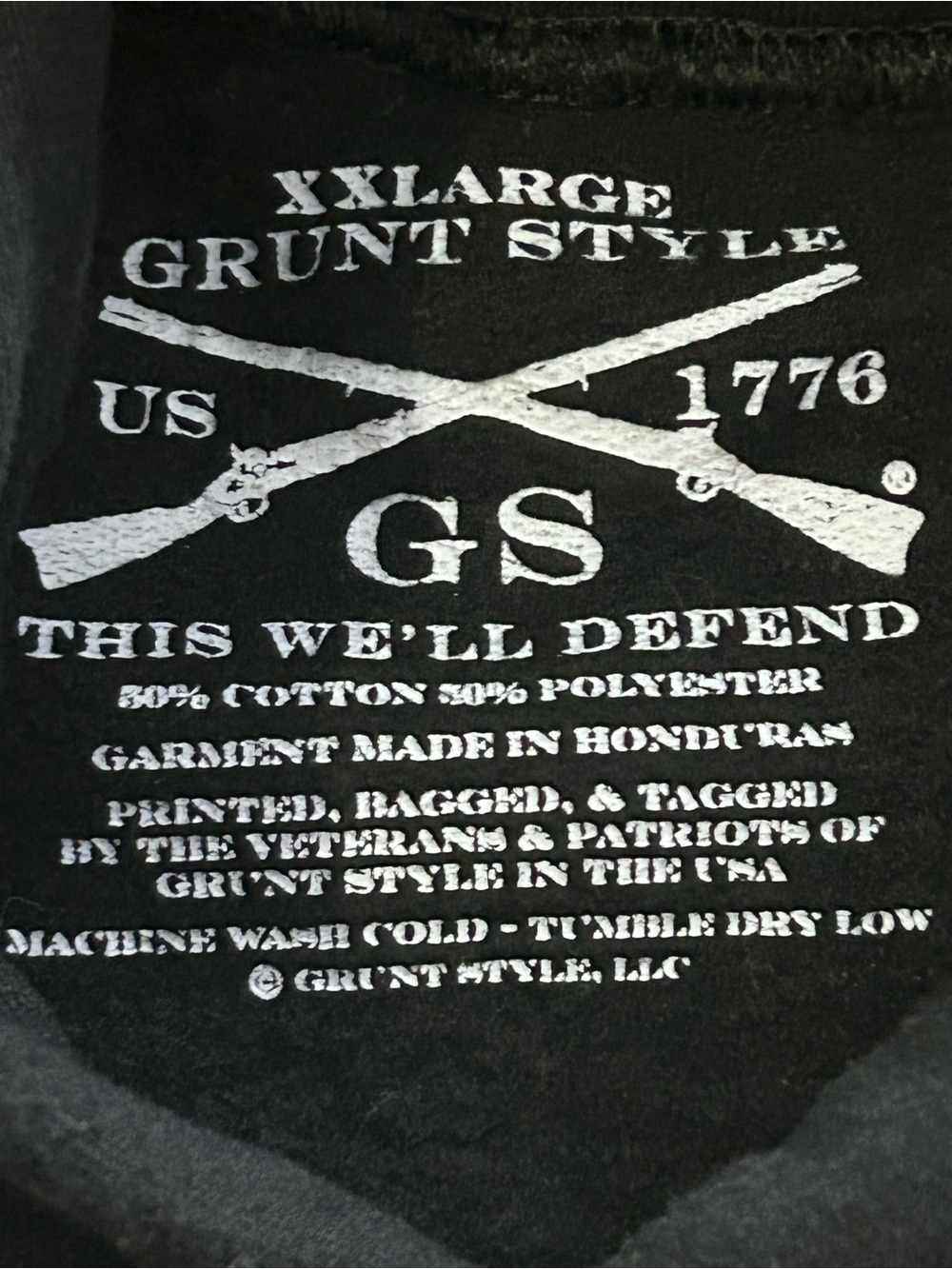 Grunt Style Men's Size XXL “Size Matters” Pullover Hoodie - Picture 7 of 9